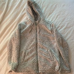 Fluffy Sherpa Jacket